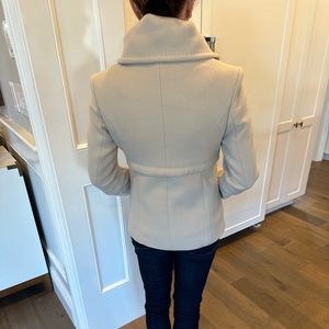 Ellie Tahari light camel/cream wool jacket size 4